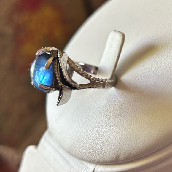 Vintage Park Lane Star Glow Ring Signed size 6.5 - Picture 2 of 5